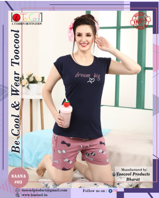 Women Capri Night Suit