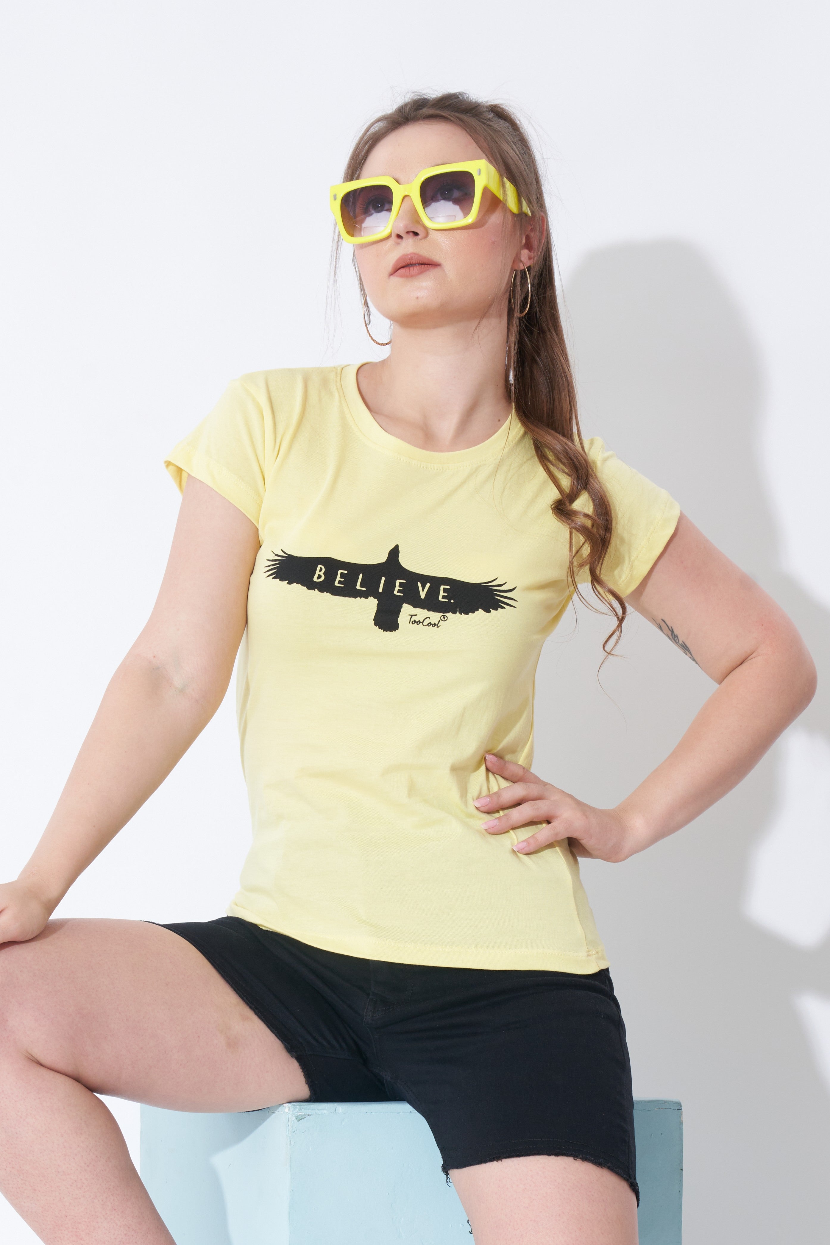 Cotton Round Neck T Shirt