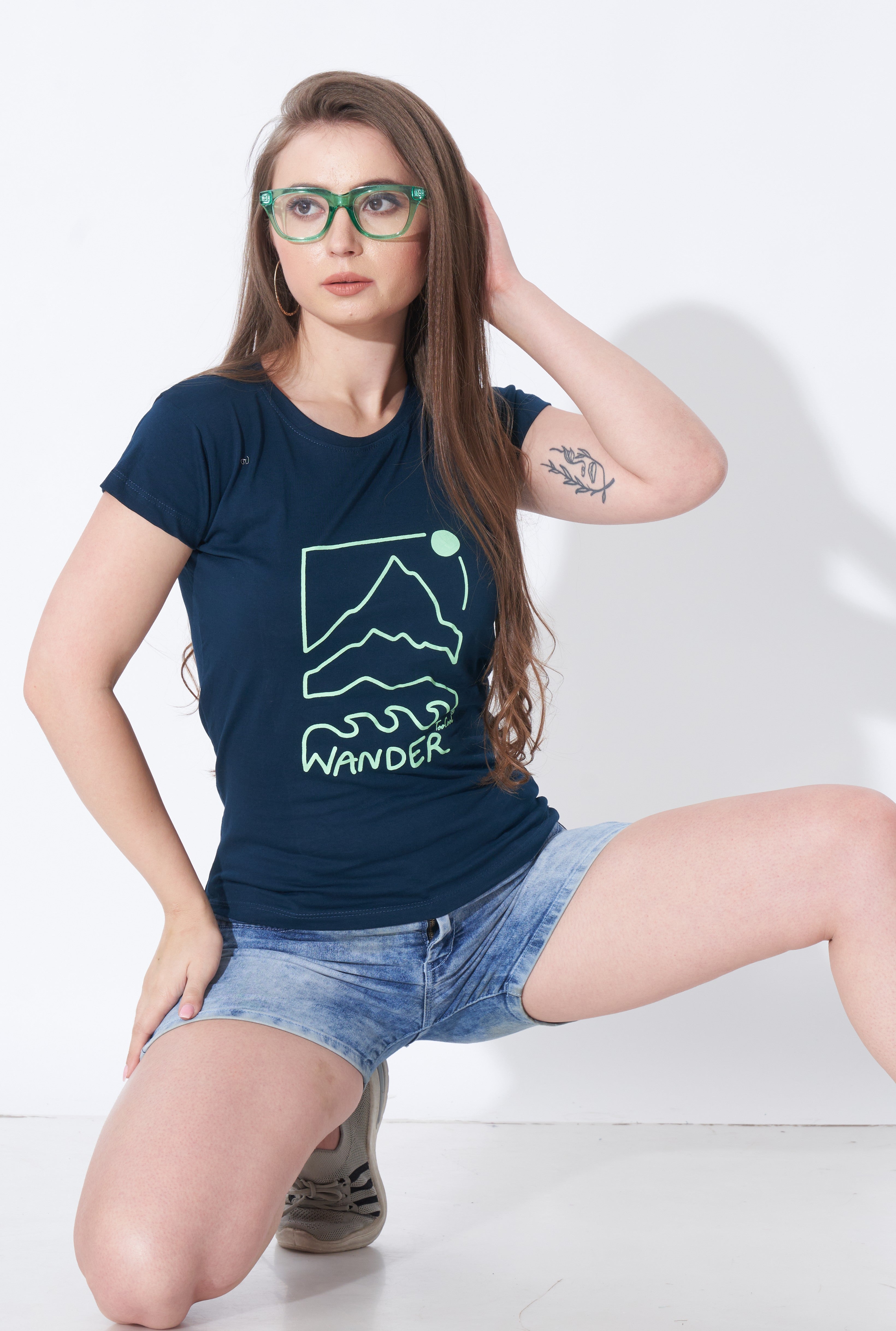 Cotton Round Neck T Shirt