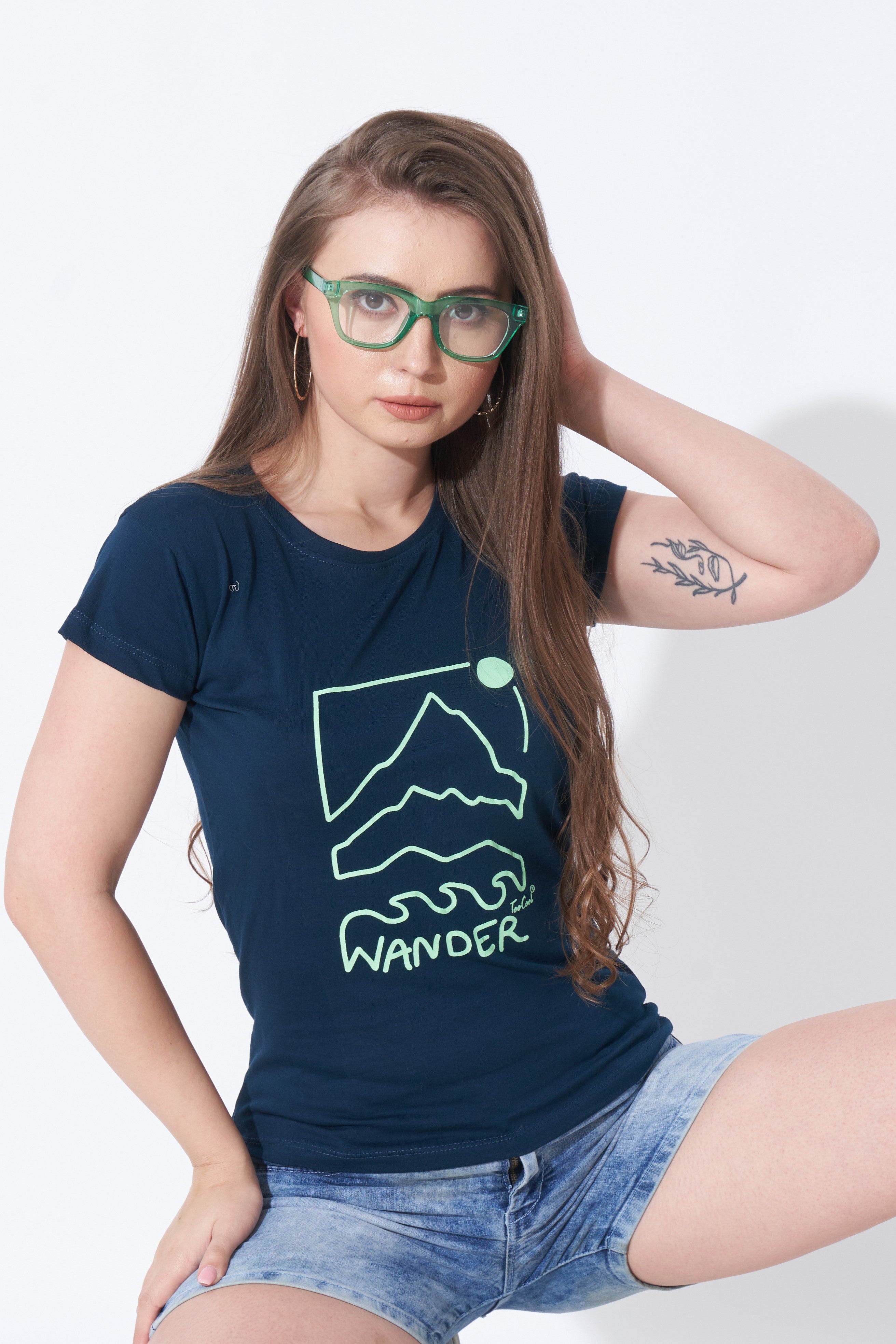 Cotton Round Neck T Shirt