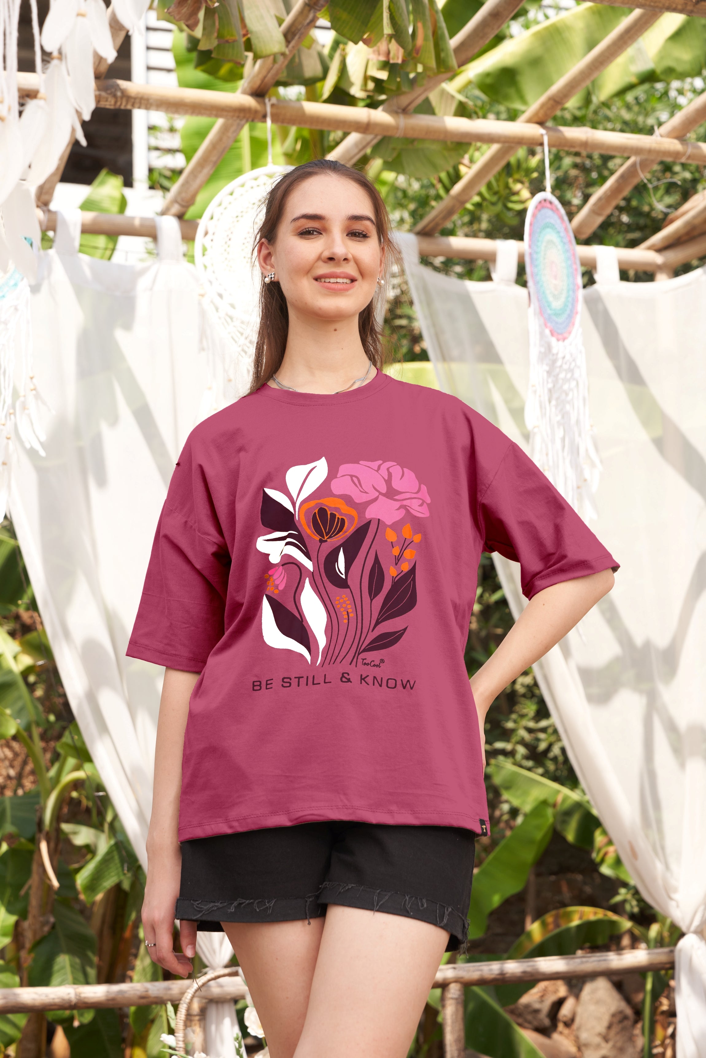 Loose Fit T-Shirt for Women | Oversized Baggy T-Shirt