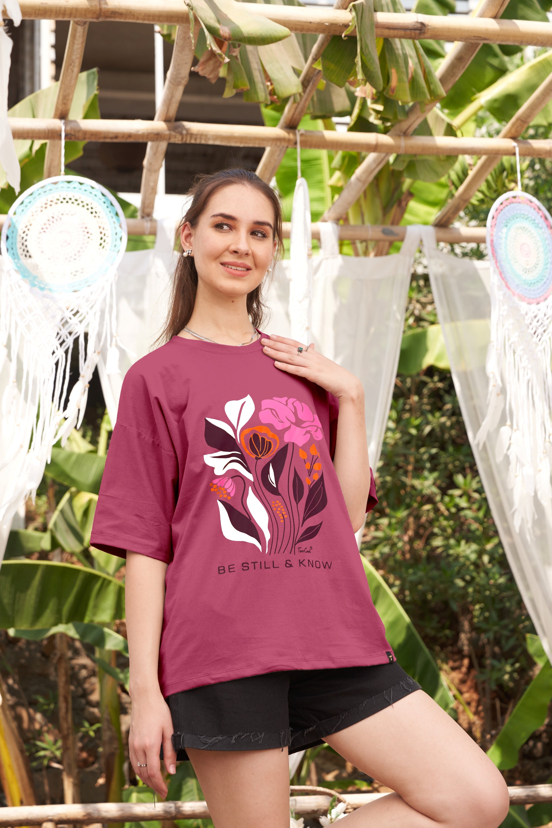 Loose Fit T-Shirt for Women | Oversized Baggy T-Shirt