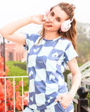 T Shirt Night Suit | Cord Set For Women