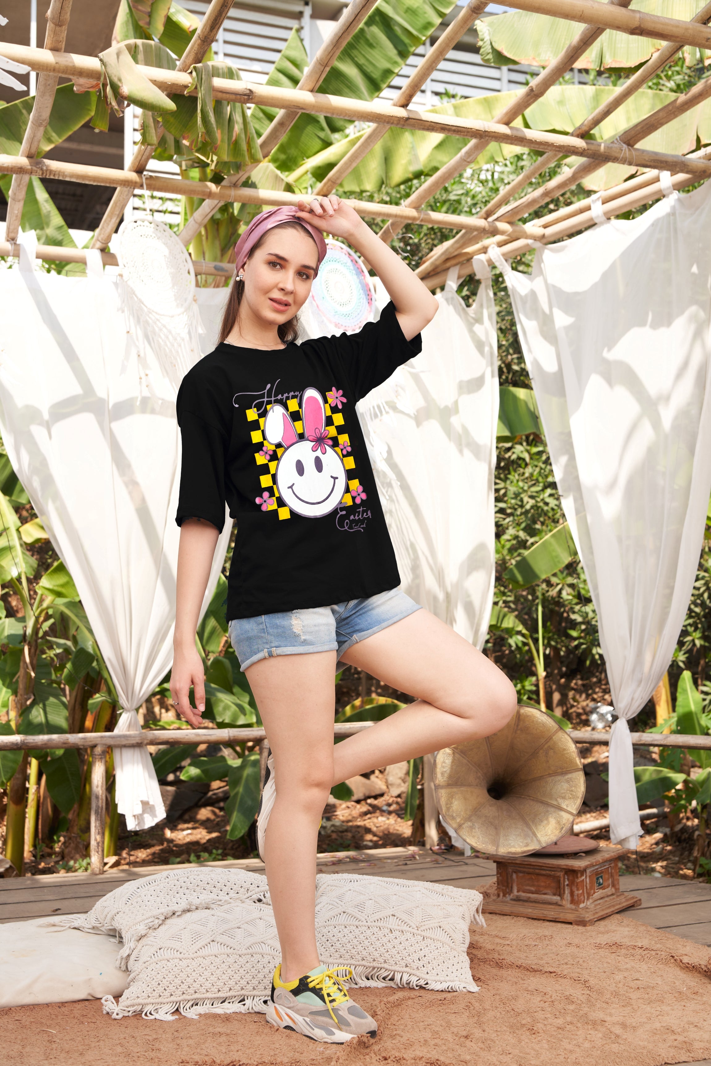 Loose Fit T-Shirt for Women | Oversized Baggy T-Shirt