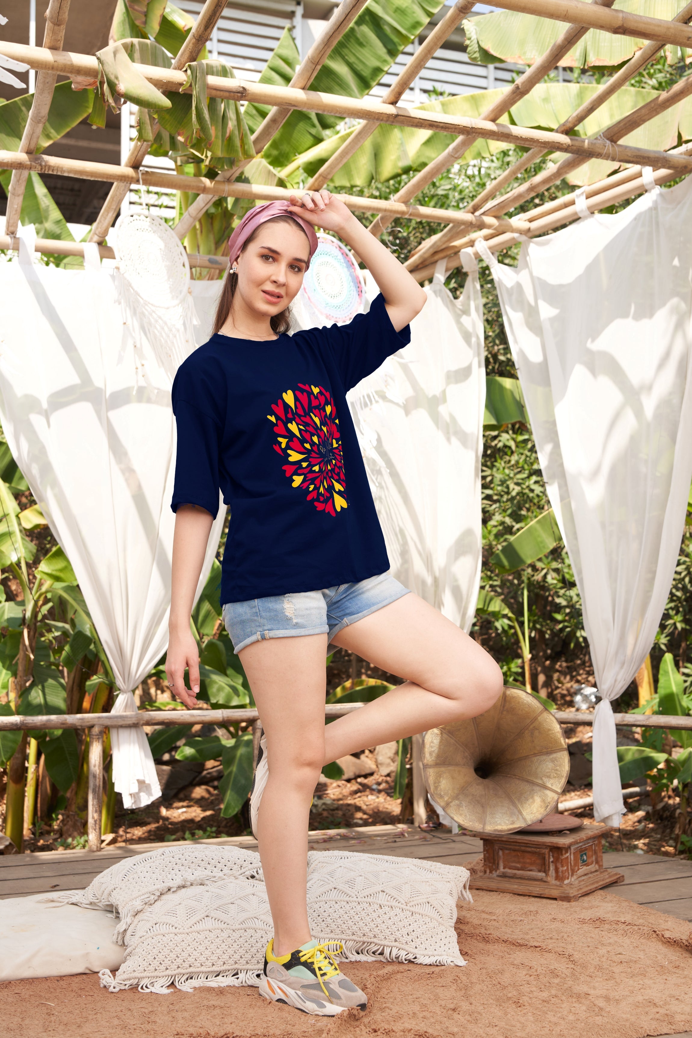 Loose Fit T-Shirt for Women | Oversized Baggy T-Shirt