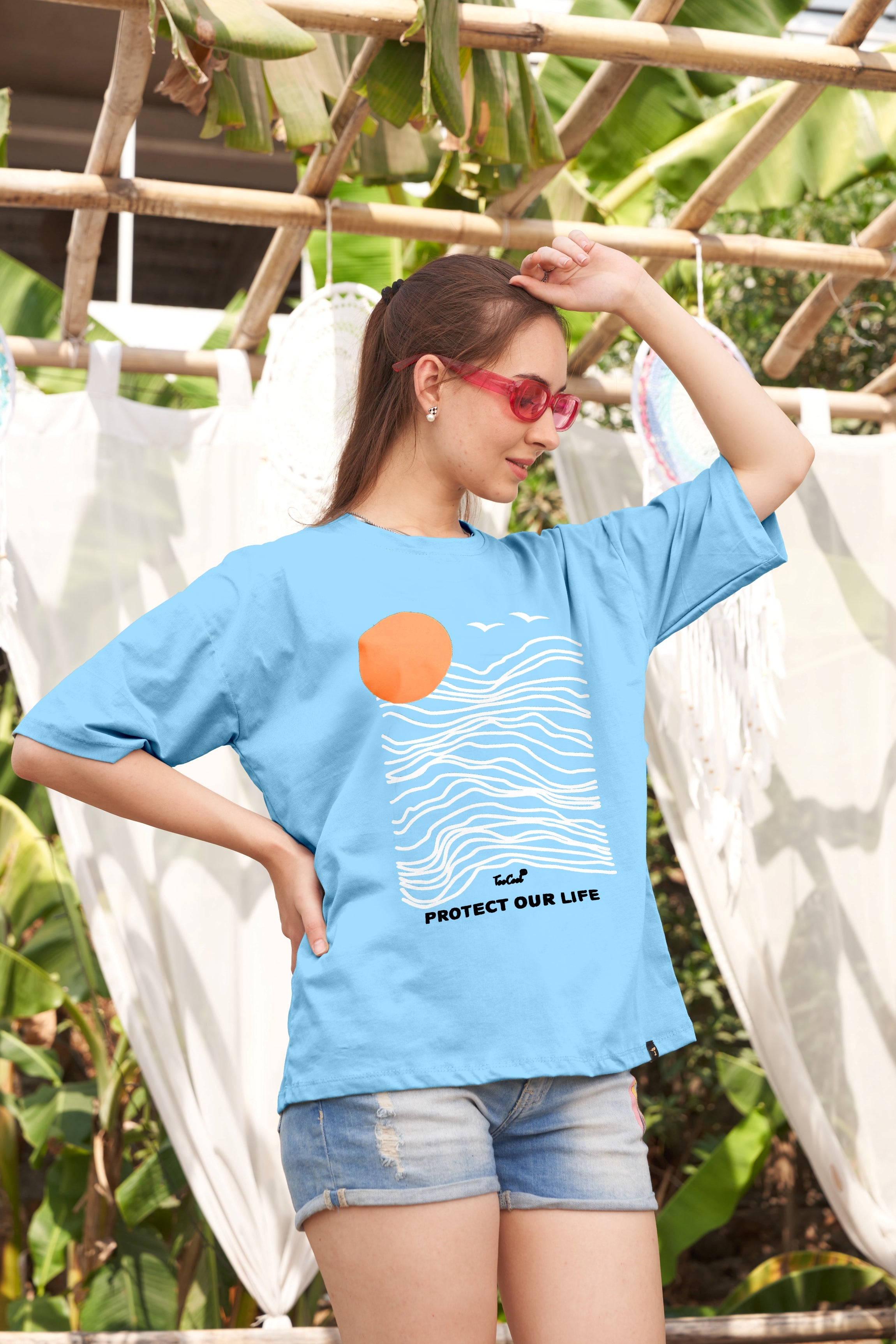 Loose Fit T-Shirt for Women | Oversized Baggy T-Shirt