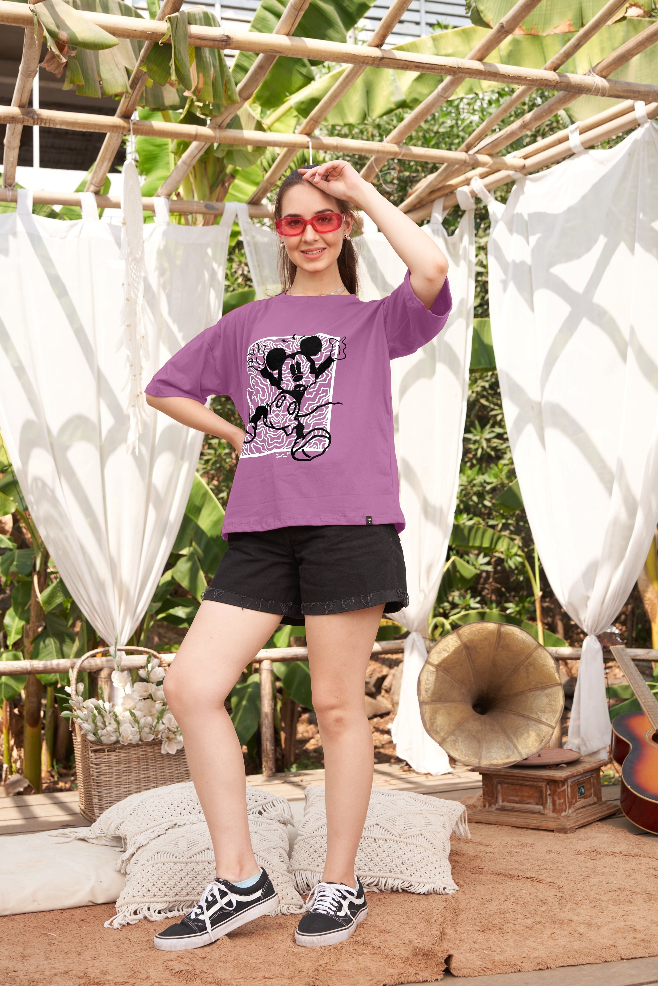 Loose Fit T-Shirt for Women | Oversized Baggy T-Shirt