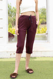 Travelers Capri Trousers Cropped Yoga Fit
