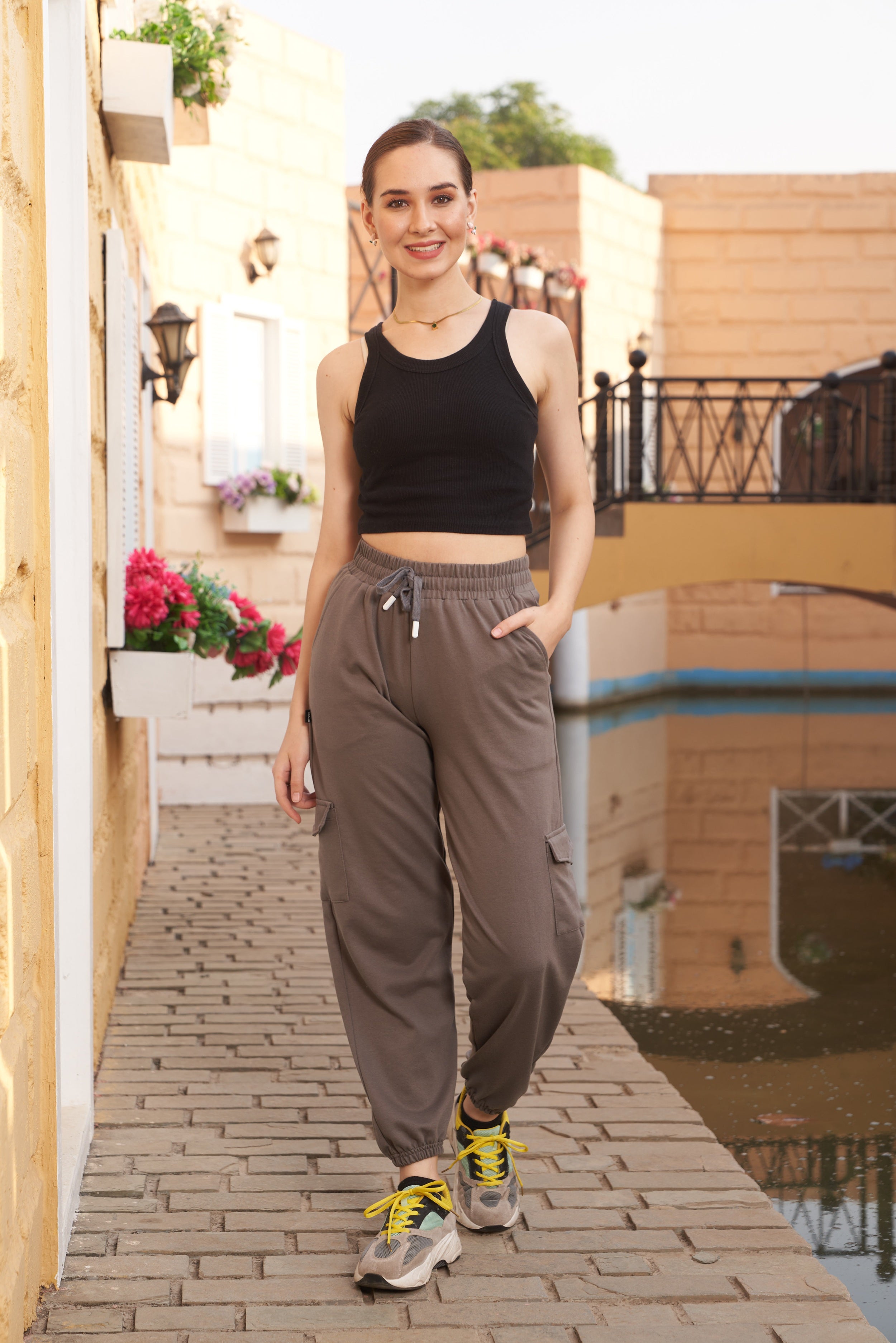 Cargo Jogger Pants Looper