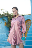 MoonGlow Satin Night Shirt