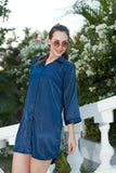 MoonGlow Satin Night Shirt