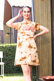 Girls & Women’s Nightdress | Short Tie-Dye Cotton Nighty