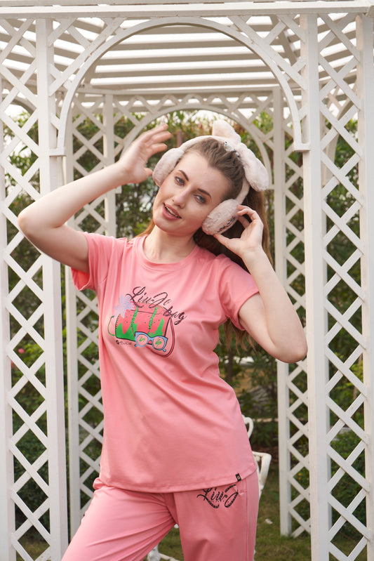 Night Suit Pyjama Set | Tencel Co ord Set